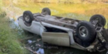 Volcadura Matamoros a Victoria lesionadas