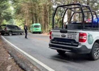 accidente vial Tenango La Marquesa