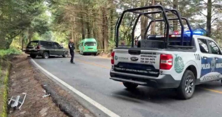 accidente vial Tenango La Marquesa