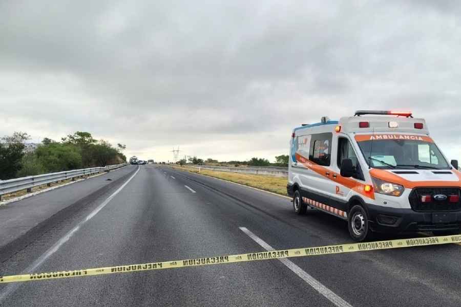 atropellado en Anillo Periférico de Pesquería