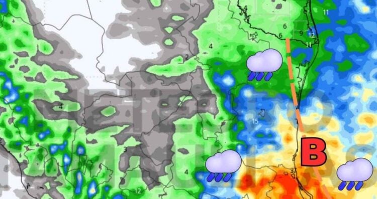 aumento lluvias tormentas Tamaulipas