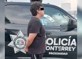 automóvil robado en Monterrey