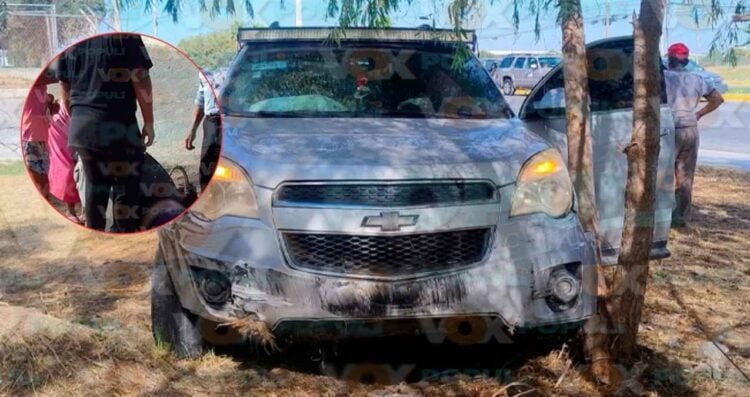 automovilista choques vendedora Reynosa