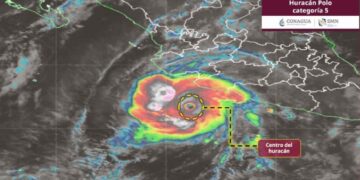 aviso meteorológico Huracán Polo