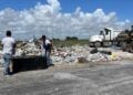 basura tiradero Playa Bagdad