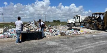 basura tiradero Playa Bagdad