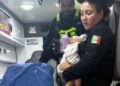 bebé abandonado en Santiago