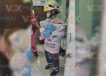 bebé nace en casa en Matamoros