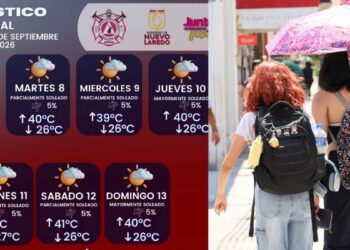 calor semana Nuevo Laredo