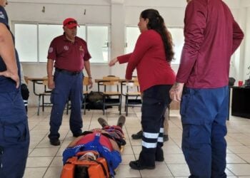 capacitación de bomberos Ciudad Victoria