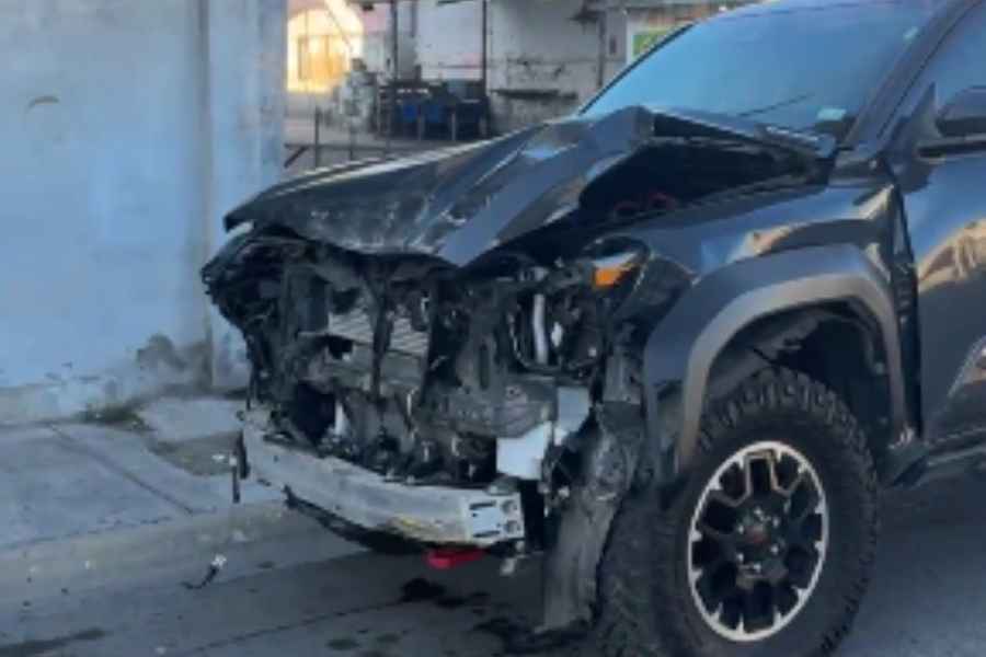 choque Tacoma Nissan Matamoros