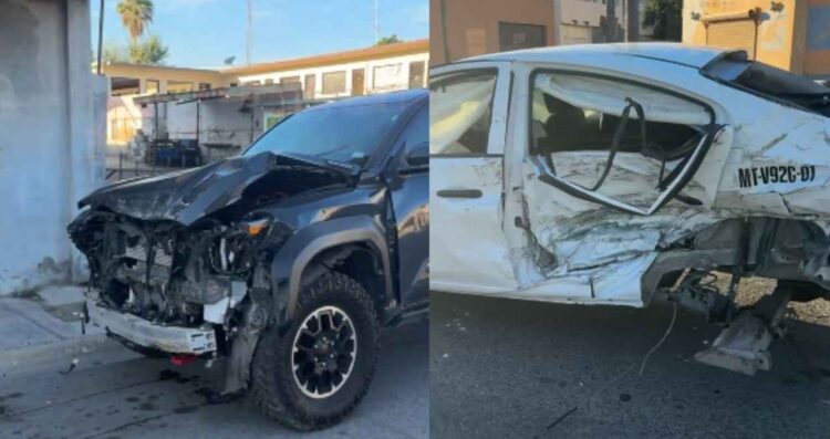 choque Tacoma Nissan Matamoros