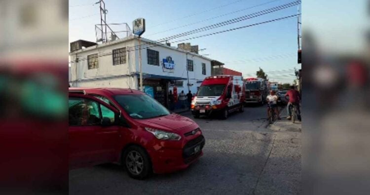 choque camionetas lesionados Matamoros