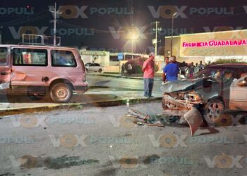 choque en Ciudad Victoria Tamaulipas
