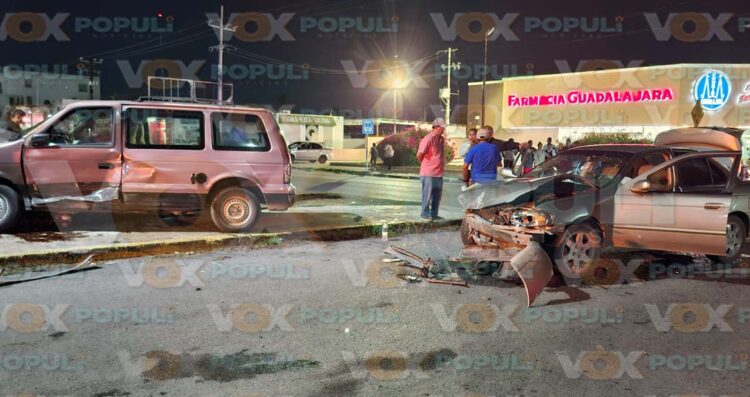 choque en Ciudad Victoria Tamaulipas