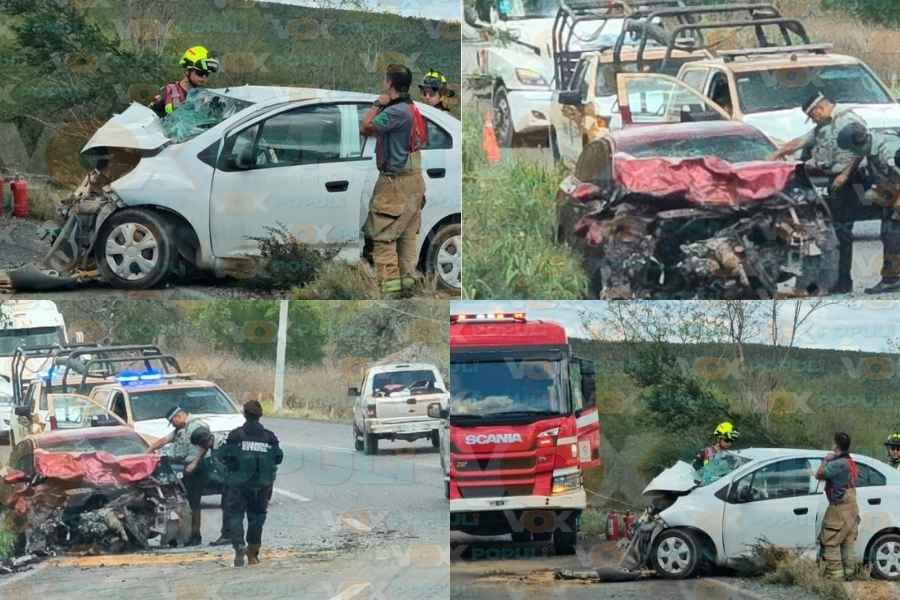 choque frontal fallecidas Villagran
