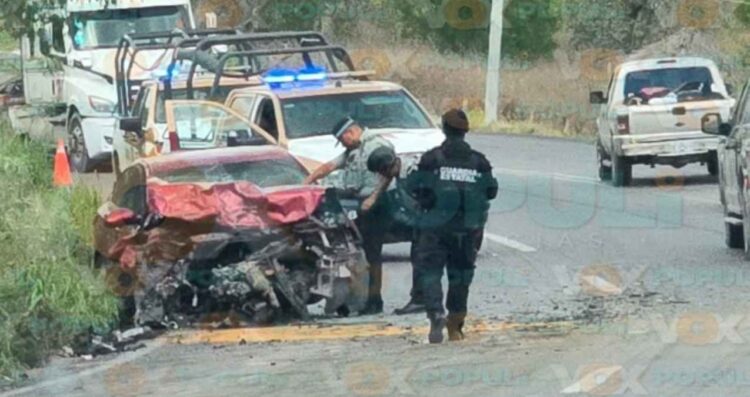 choque frontal fallecidas Villagran