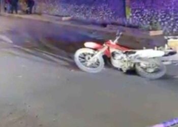 choque frontal motociclistas Santiago