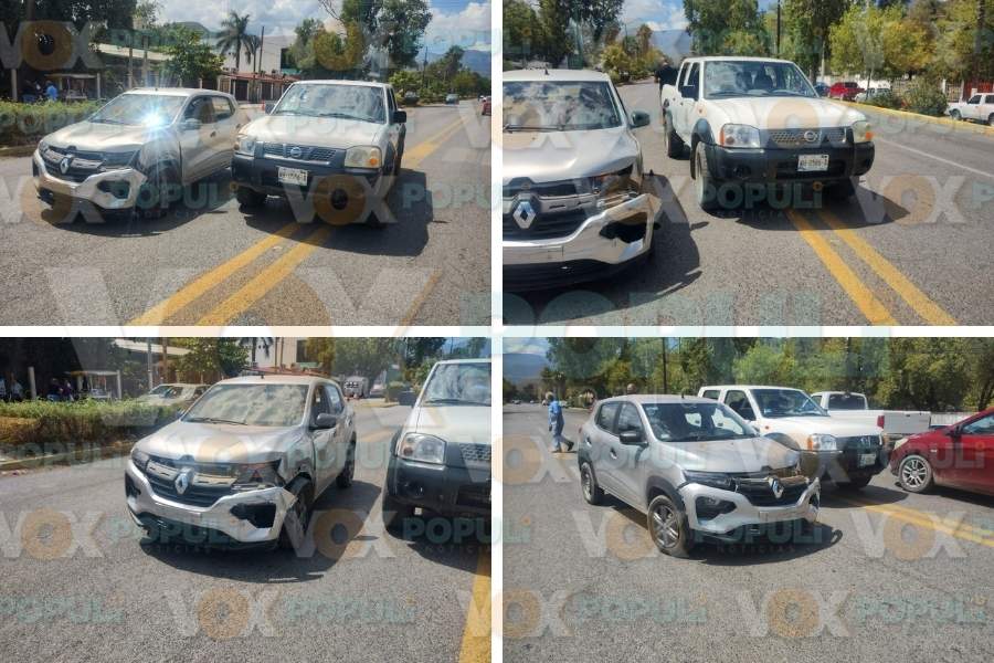 choque por cambio de carril en Ciudad Victoria