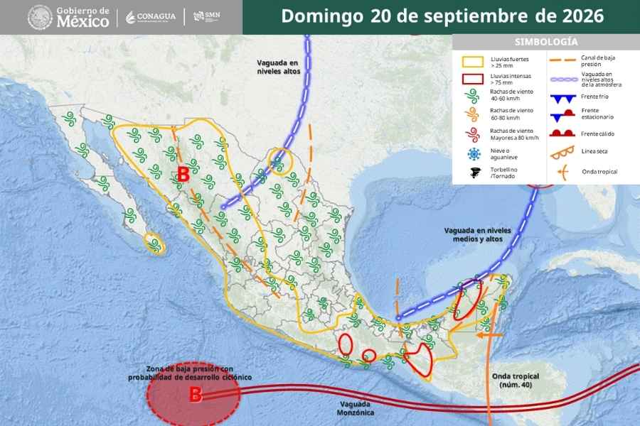 clima 20 septiembre