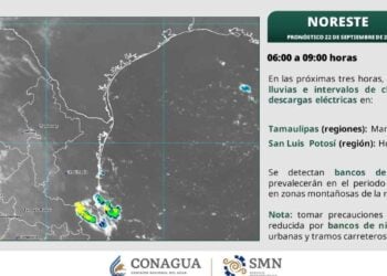 clima hoy en los municipios de Tamaulipas