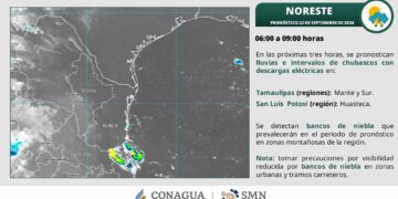 clima hoy en los municipios de Tamaulipas