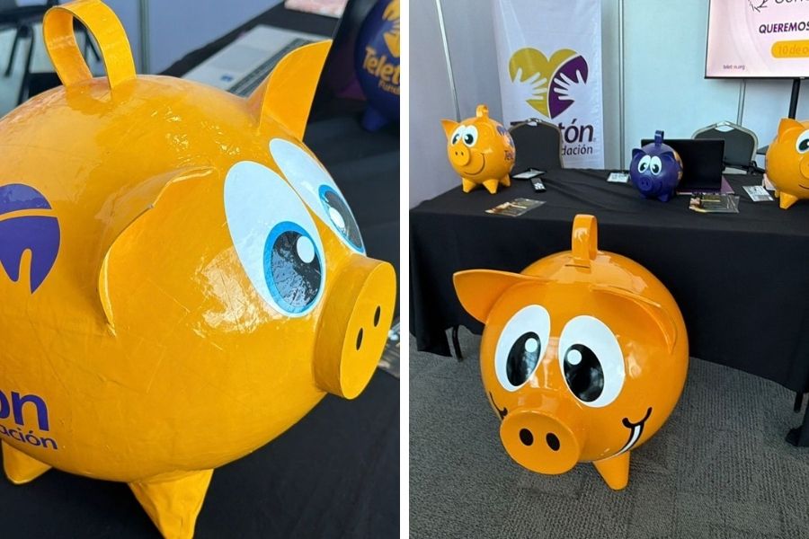 cochinitos del Teletón Tampico