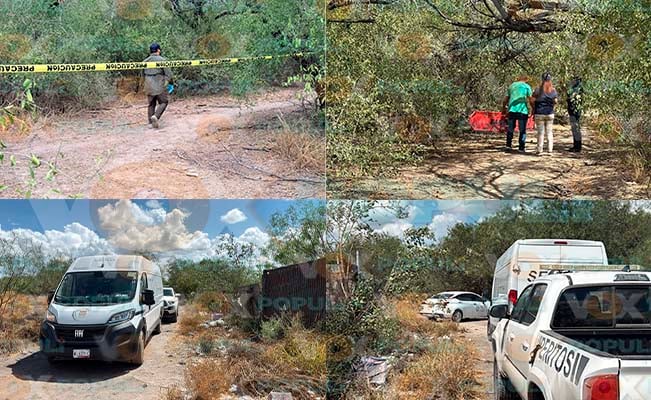 cuerpo ejido Los Longoria en Reynosa