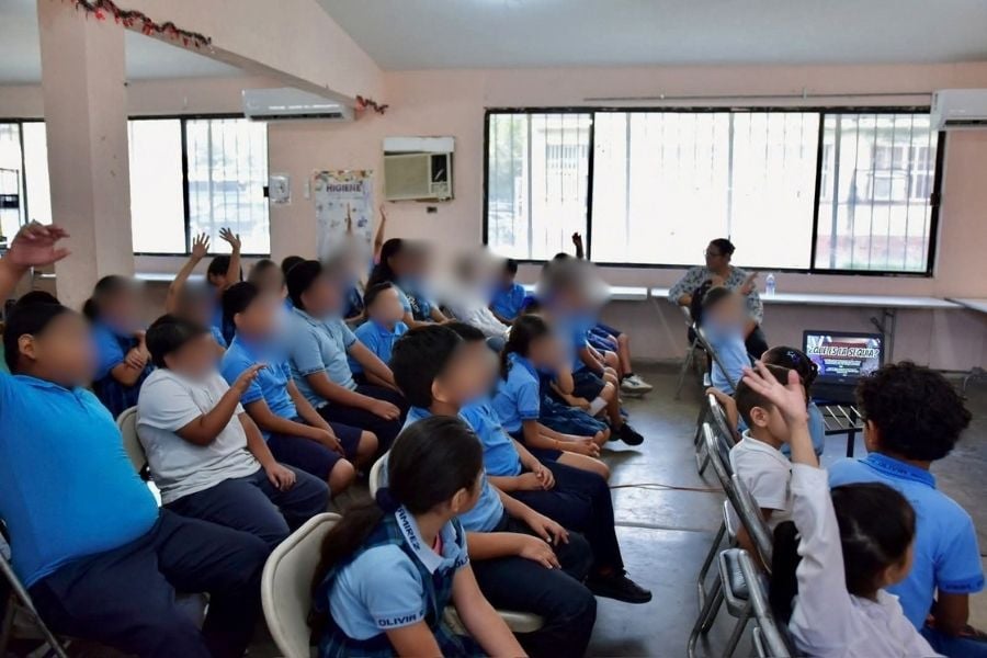 cuidado del agua en escuelas Nuevo Laredo