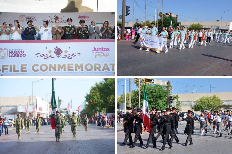 desfile 16 de septiembre Nuevo Laredo 2026