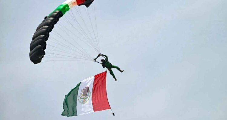 desfile militar Zócalo