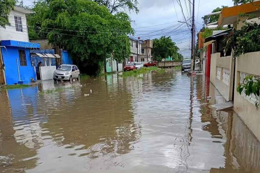 drenaje  Tampico Madero lluvias