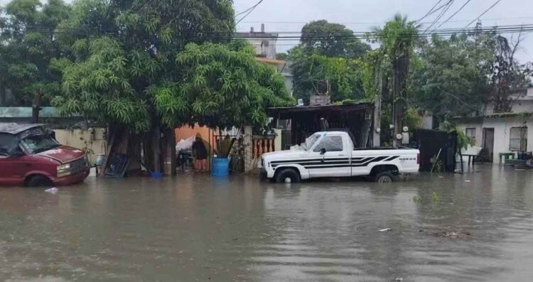 drenaje Tampico Madero lluvias