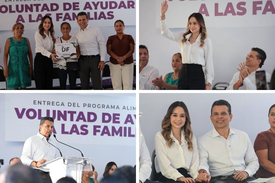 entrega de despensas DIF Victoria