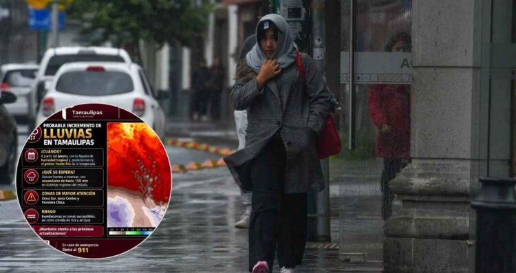 frente frío de la temporada Tamaulipas
