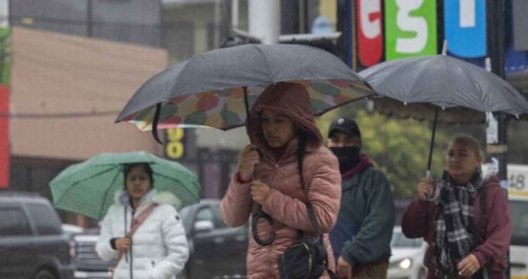 _frente frío temporada México