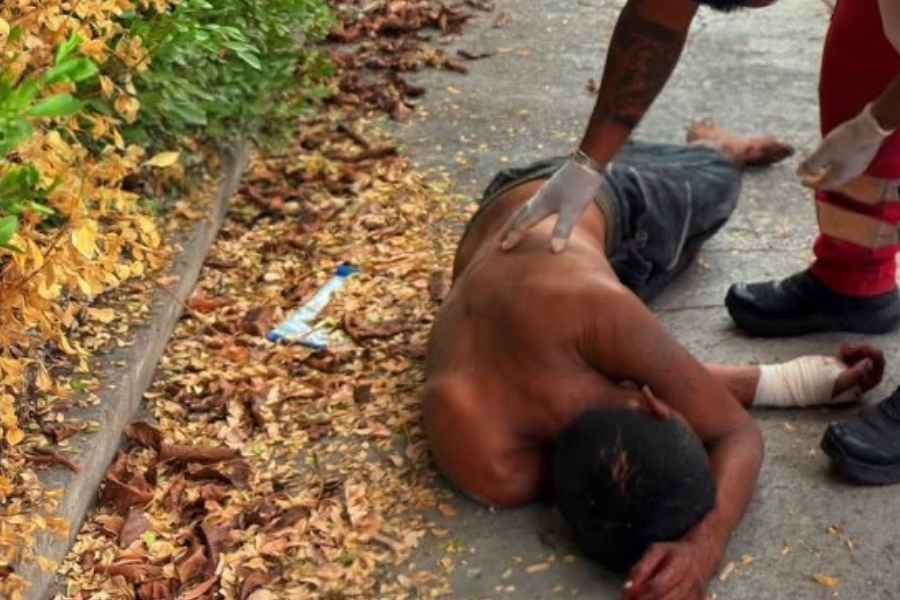 hombre inconsciente El Mante