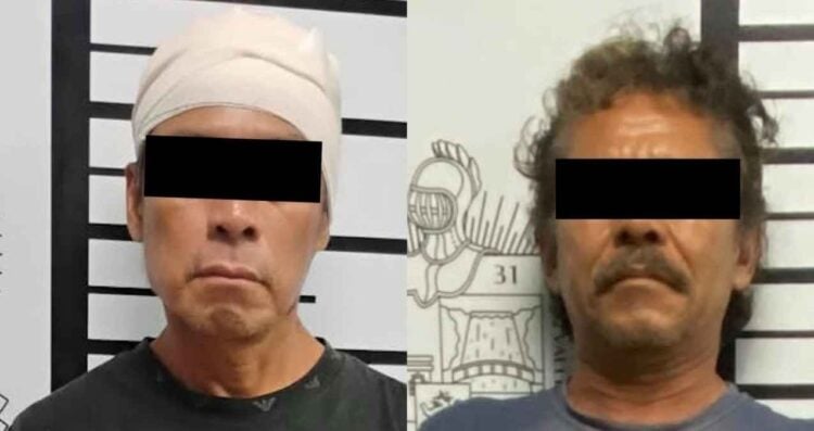 hombres machete palo Santiago