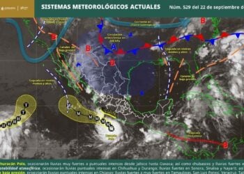 huracán 'Polo' clima en México