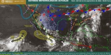 huracán 'Polo' clima en México