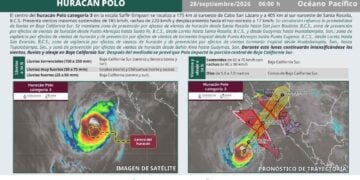 huracán Polo regiones afectadas