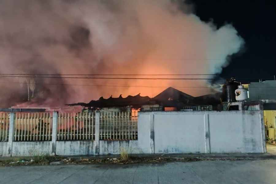 incendio Benito Juarez Reynosa