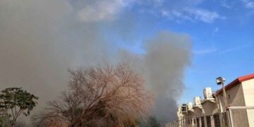 _incendio Capilla en Escobedo