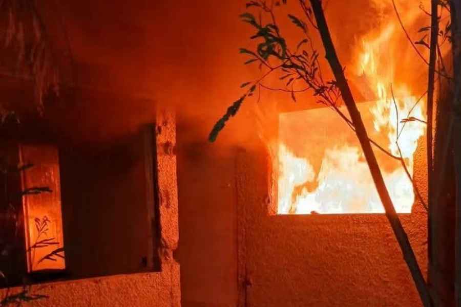 incendio Zona Industrial Linares