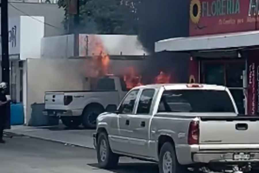 incendio cortocircuito Centro Allende