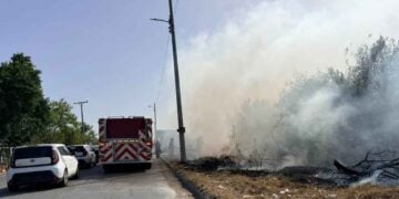 _incendio puente peatonal Matamoros