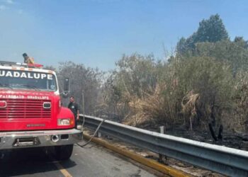 incendio río Santa Catarina