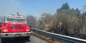 incendio río Santa Catarina