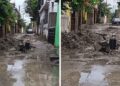 inundación calle Moctezuma Ciudad Madero