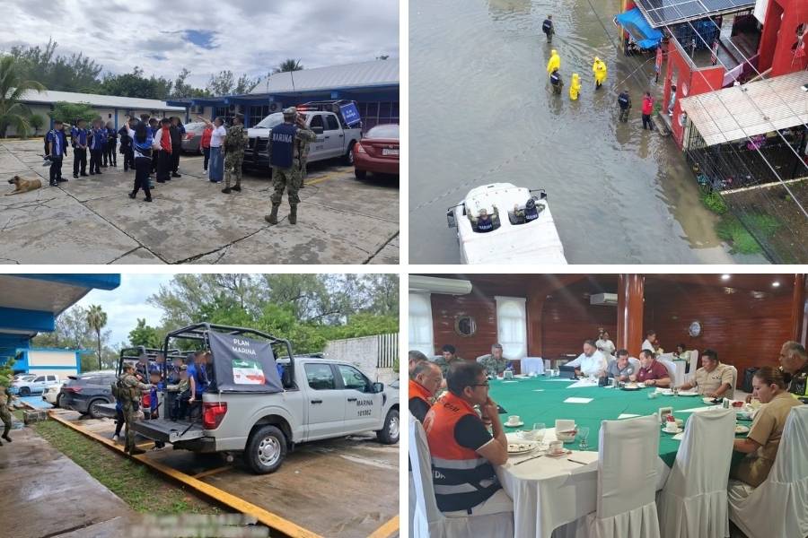 inundaciones en el sur de Tamaulipas